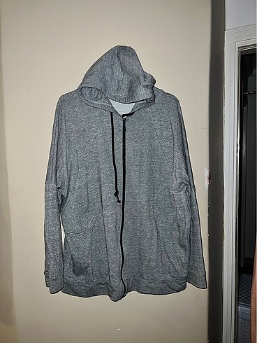 Yarasa kol kapüşonlu oversize