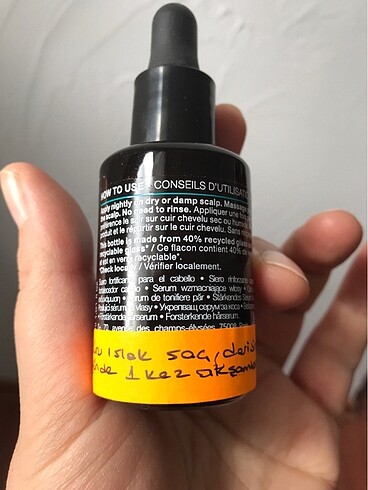 Sephora Saçserumu kullanılmadı