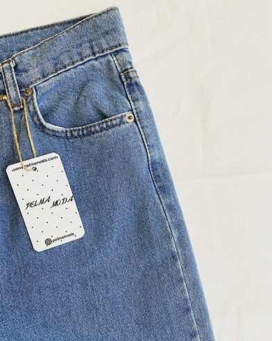 Mango Diz yırtık mom jean