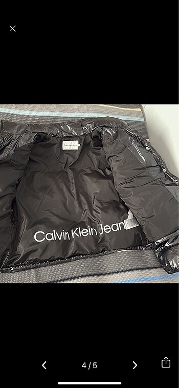 l Beden siyah Renk Calvin klein mont