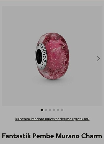 Beden çeşitli Renk Pandora Bileklik +2 charm