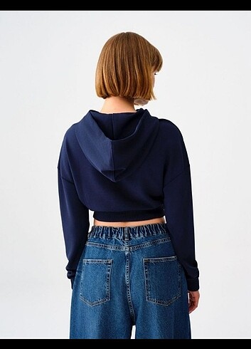 Loft crop sweatshirt