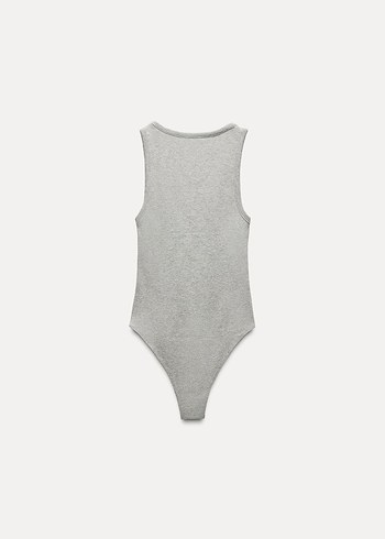 Zara parlak bodysuit - Görsel 5