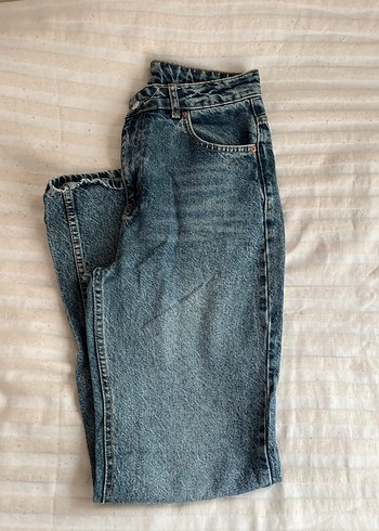 Trendyol & Milla Yuksek Bel Mavi Denim Jean