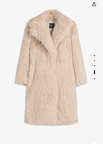 Bej Uzun Kürk Kadın - Görsel 2