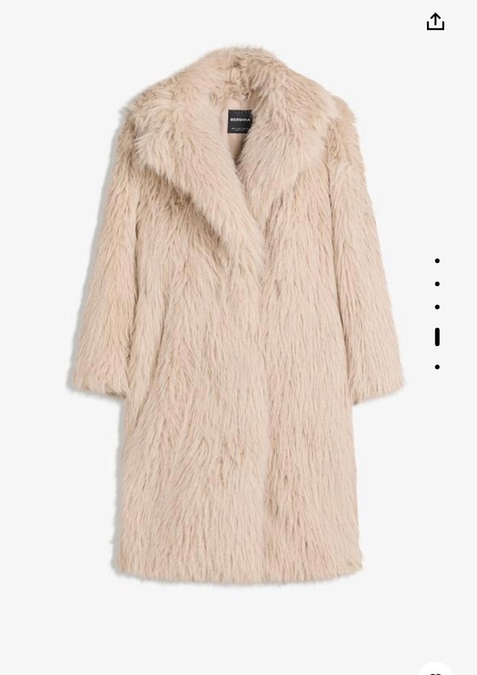 Bej Uzun Kürk Kadın - Görsel 2