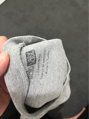 24-36 Ay Beden gri Renk Pijama takım