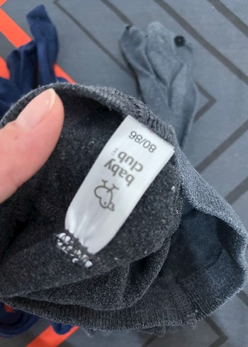 Gri Nakışlı Çocuk Taytı - Görsel 5