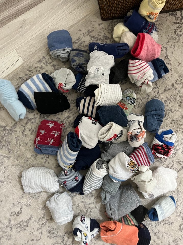 Erkek Çocuk Renkli Nakışlı Çorap Seti - Görsel 5