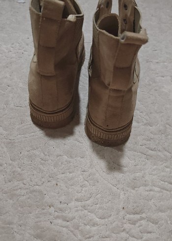 Bej Süet Kadın Bot - Görsel 5