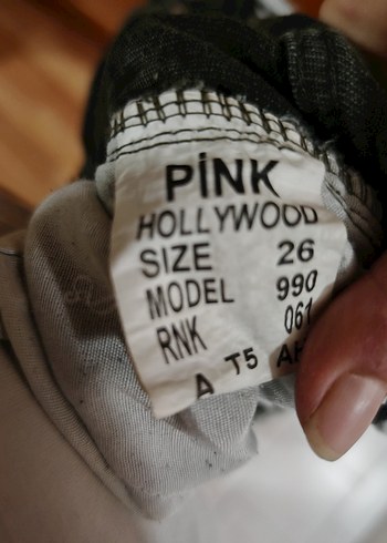 Kadın yeşil Kemerli Keten Pantolon - Görsel 3