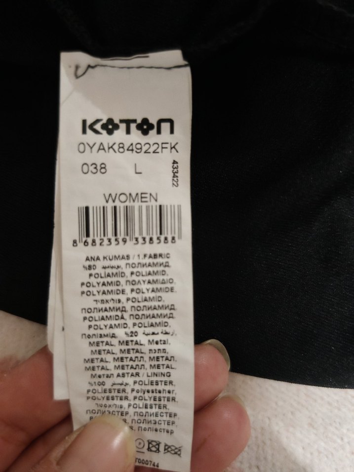 Yılan Desenli Asimetrik Mini Elbise - Görsel 3