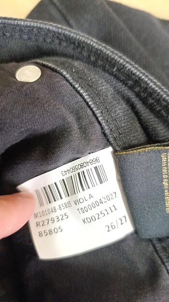 27 Beden Mavi jeans kot pantolon 