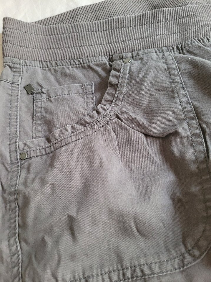 Gri Kemerli Midi Kadın kapri - Görsel 3