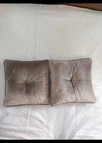 2 adet İtalyan Kadife Kırlent - Görsel 4