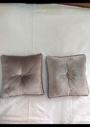 2 adet İtalyan Kadife Kırlent - Görsel 3