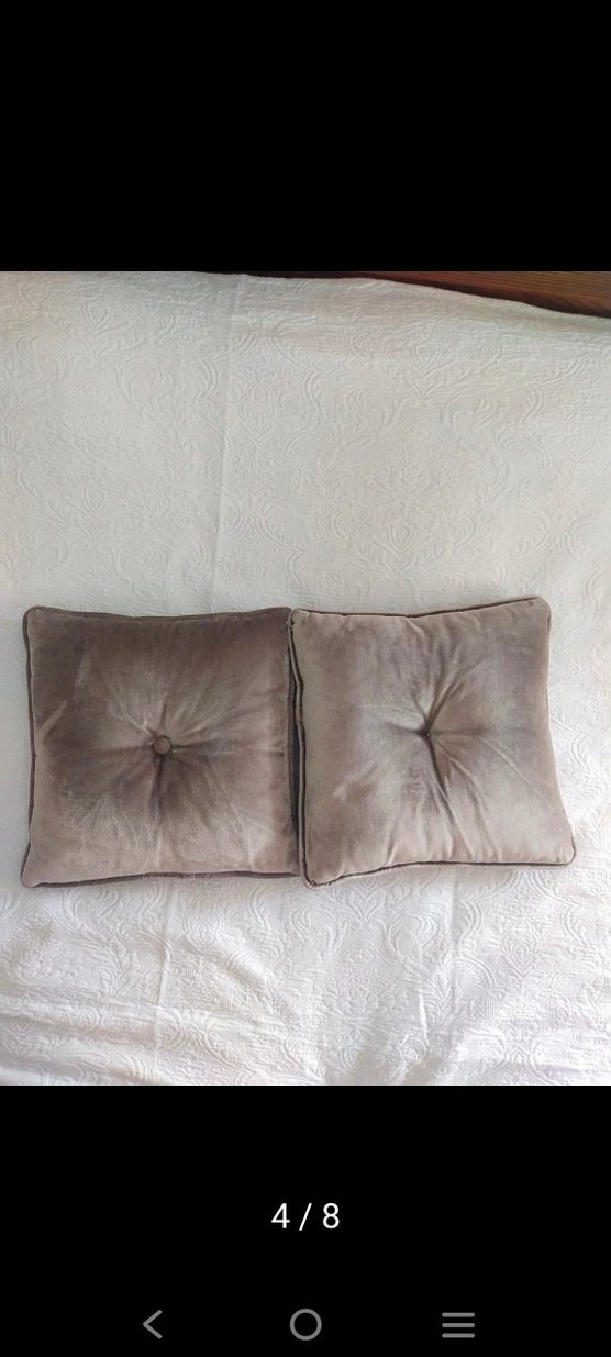 2 adet İtalyan Kadife Kırlent - Görsel 4