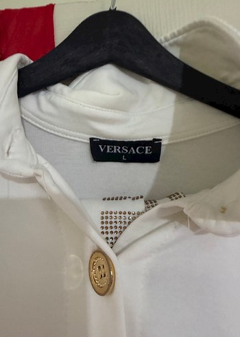 Beyaz Uzun Kollu Pamuklu Düğmeli Kadın Gömlek - Görsel 4