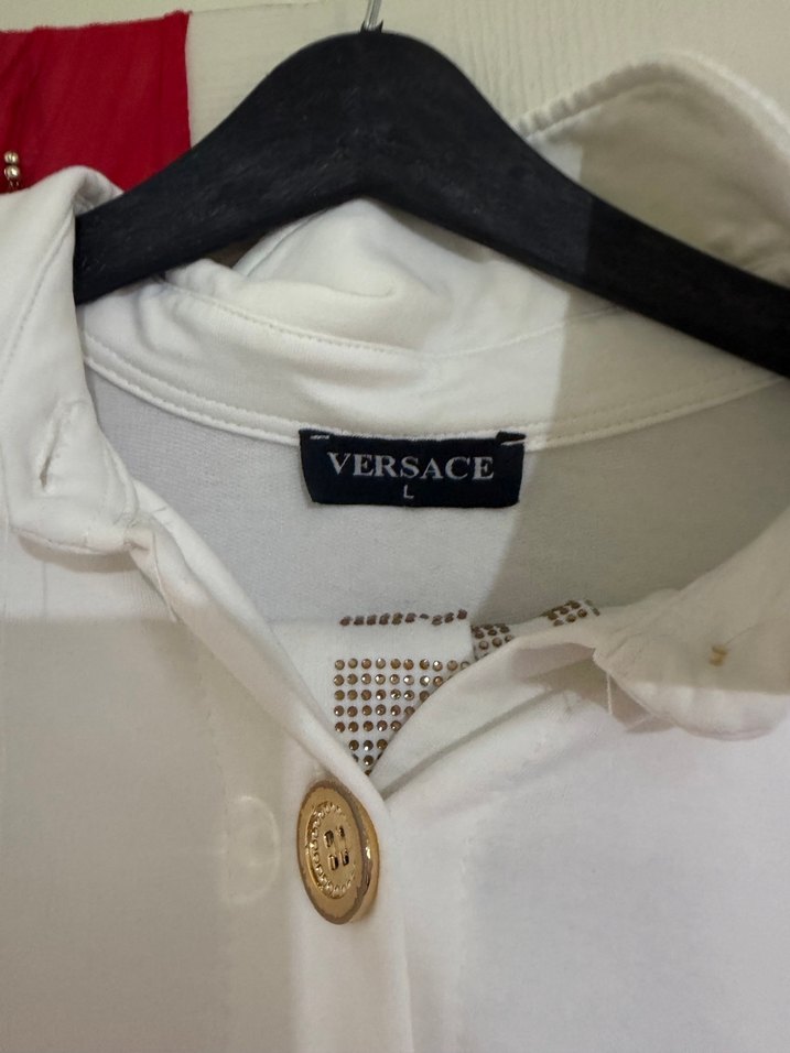 Beyaz Uzun Kollu Pamuklu Düğmeli Kadın Gömlek - Görsel 4