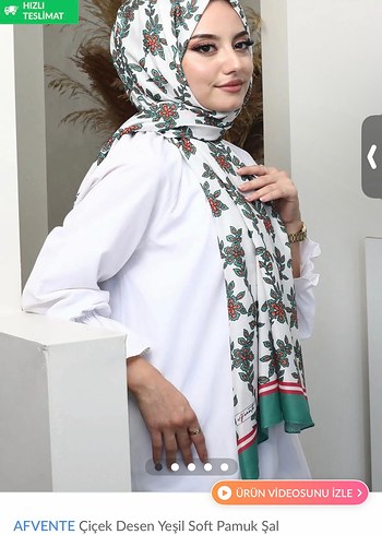 AFVENTE Çok Renkli Bohem Desenli Soft Şal - Görsel 2