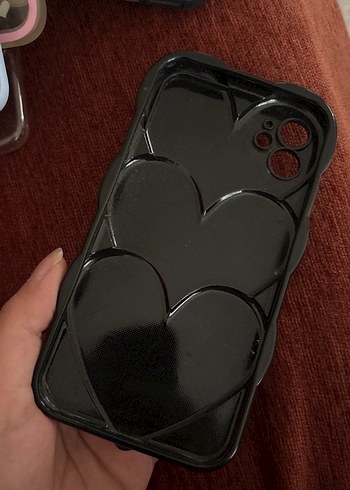 Kalpli Siyah Gotik Telefon Kılıfı iphone 11 uyumlu - Görsel 2