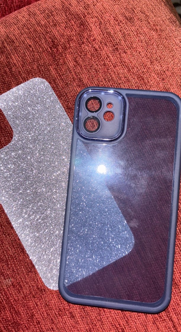 Gri Simli mavi Sokak Stili Telefon Kılıfı iphone 11 uyumlu - Görsel 2