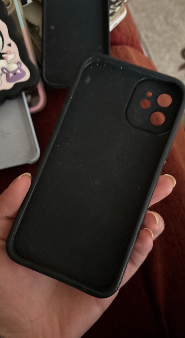 Siyah beyaz yazılı Telefon Kılıfı iphone 11 uyumlu - Görsel 2