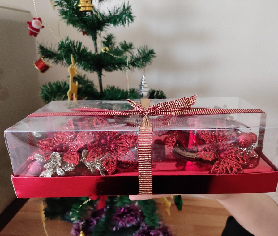 Kırmızı renkli 2 li mumluk - Görsel 2