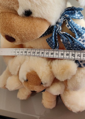 Peluş Oyuncak Yavrulu Ayicik Hediye, Sevgililer gunu - Görsel 3