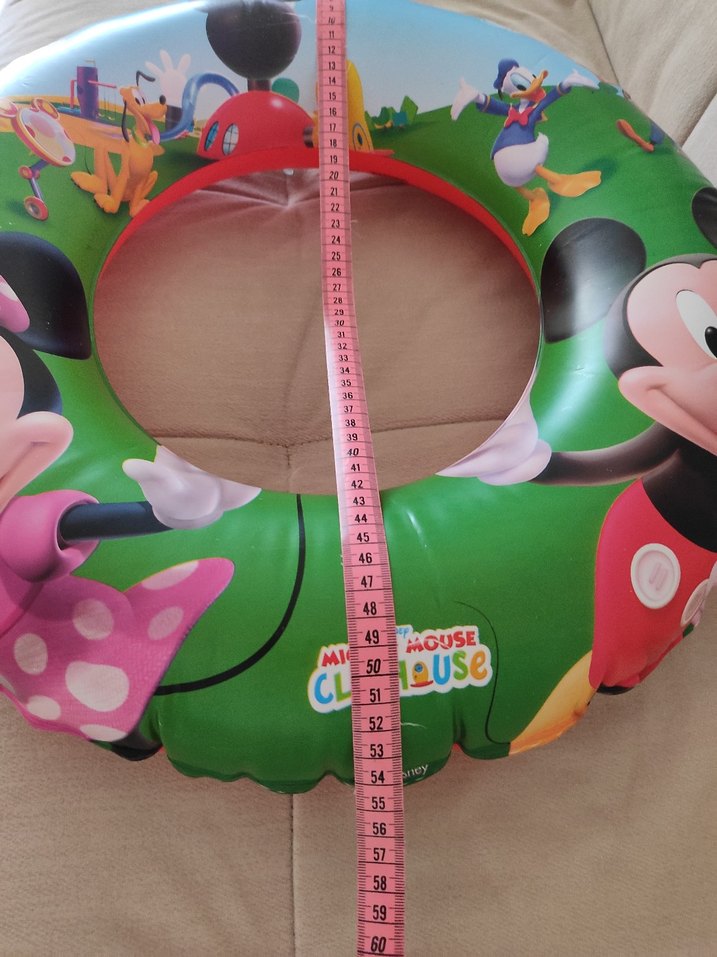 Renkli Mickey ve Minnie Desenli Çocuk Havuz Simidi - Görsel 2