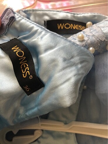 Bebe mavisi çok tatlış abiye - Görsel 10