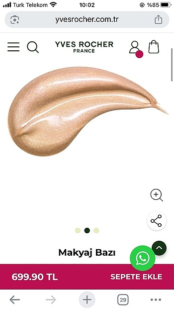 Beden Yves rocher baz