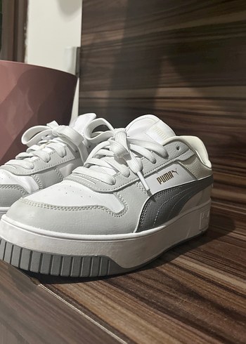 Puma Beyaz Gri Sneaker