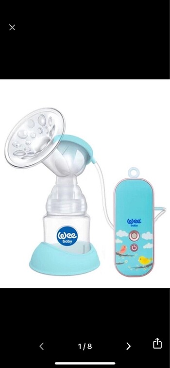 Wee baby elektrikli göğüs pompası