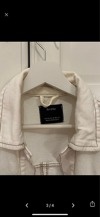 xs Beden bershka kot ceket