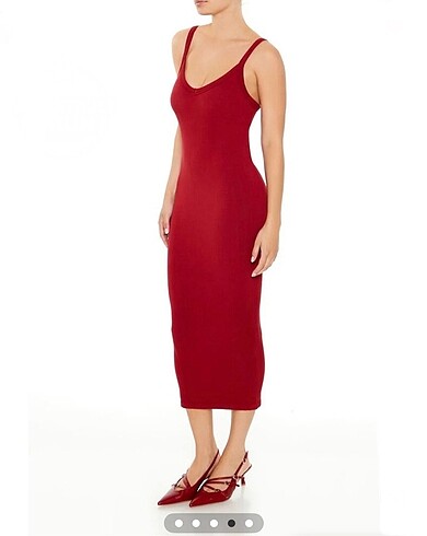 Forever 21 forever 21 kırmızı elbise
