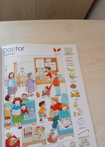 Beden İngilizce İlk Bin Sözcük Çocuk Kitabı