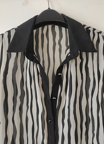 Zebra sık gomlek - Görsel 5