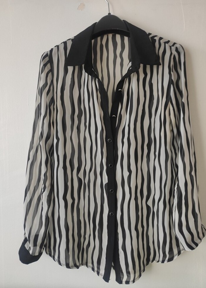 Zebra sık gomlek - Görsel 2