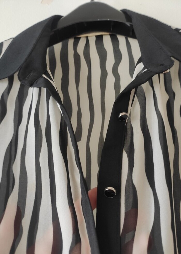 Zebra sık gomlek - Görsel 3