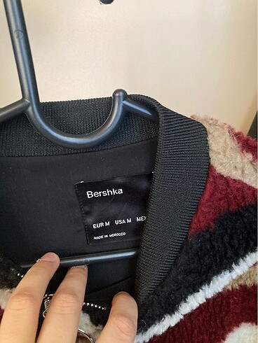 Bershka Peluş mont ceket