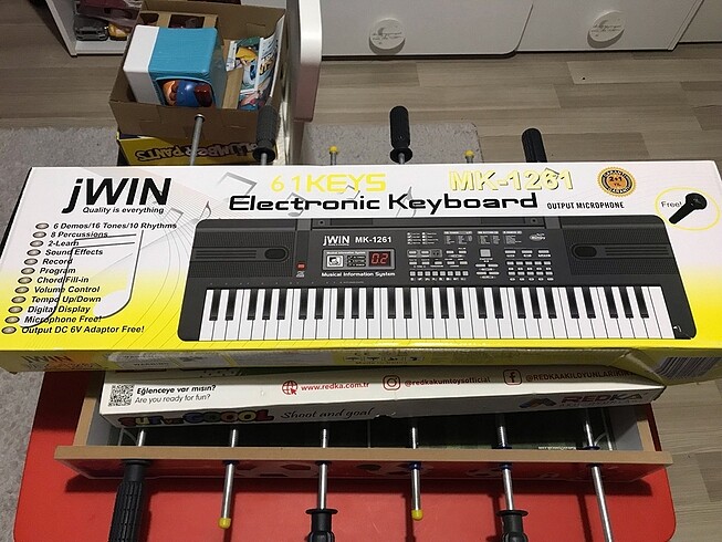 Mikrofonlu elektronik org