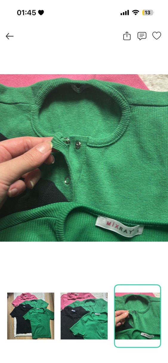 Canlı Renkli Kısa Kollu Polo Tişörtler 4lü — görsel 3/4