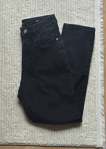 LC Waikiki Siyah Duz Kesim Denim Pantolon