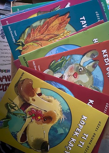 1. Sınıf Çocuklar için resimli hikaye kitapları seti - Görsel 6