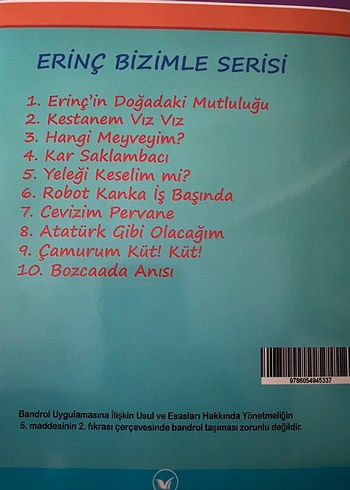 1. Sınıflar için Erinç bizimle okuma seti - Görsel 2