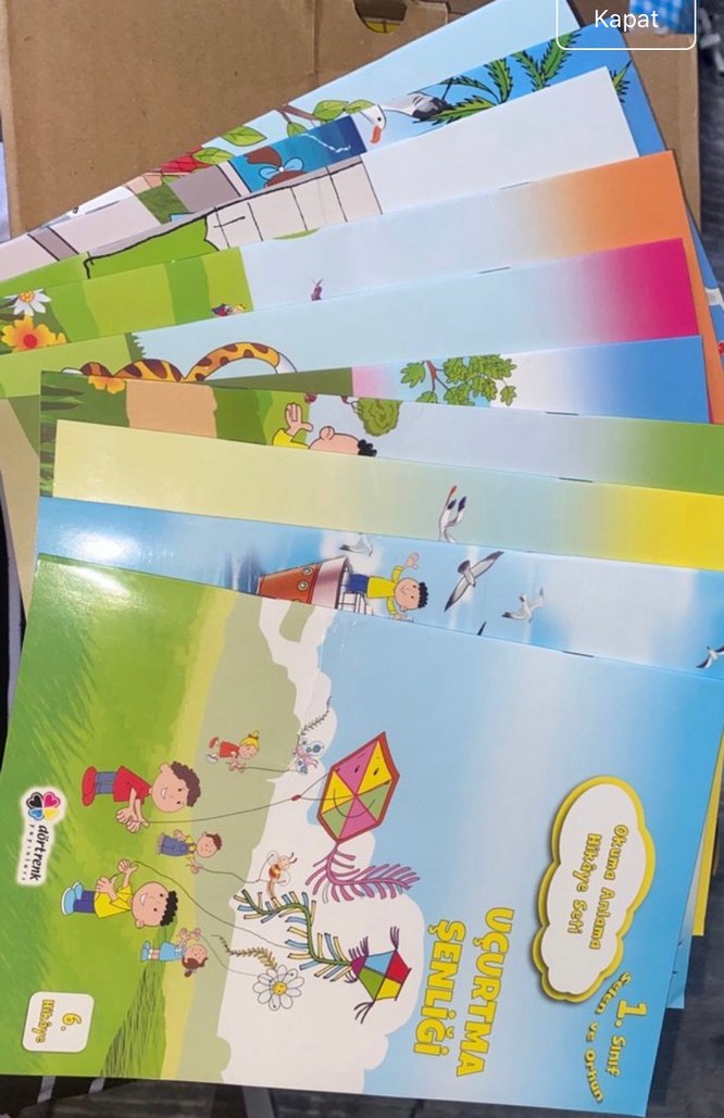 Selen ve Orhun Hikaye Seti - 10 Kitap - Görsel 5