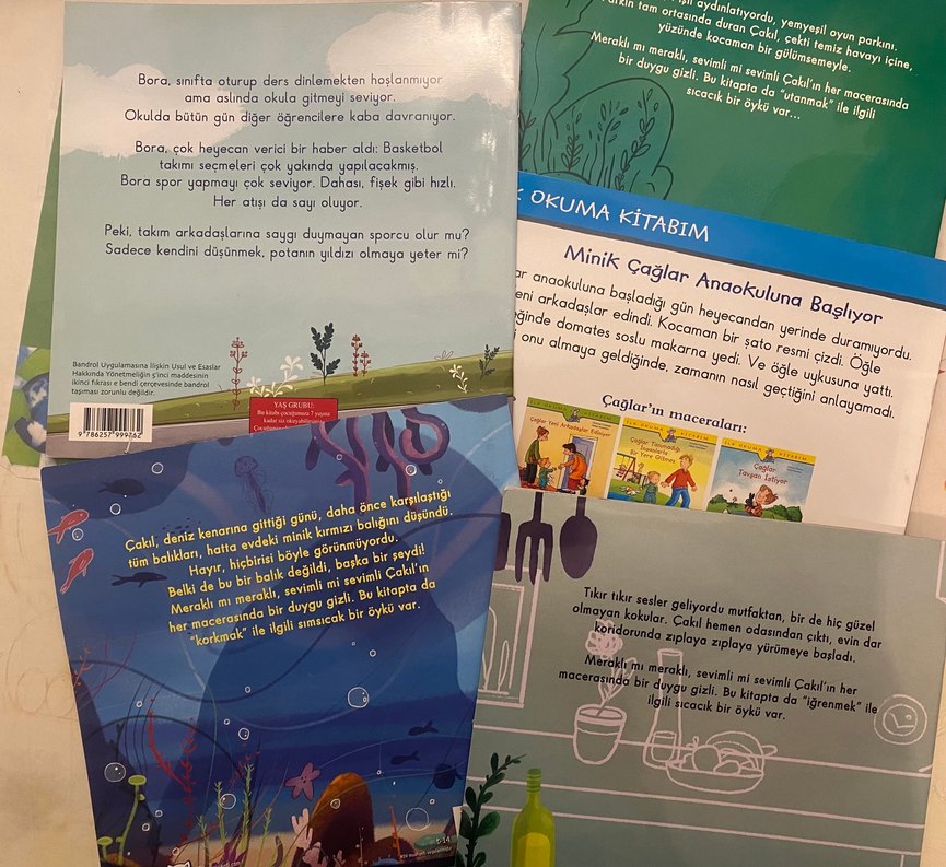 Minik Çağlar Anaokuluna Başlıyor ve Meraklı Çakıl Serisi - Görsel 2