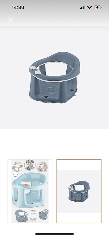 Bebek banyo oturası vakumlu - Görsel 2