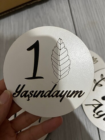 Bebek aylık çekim kartları - Görsel 3